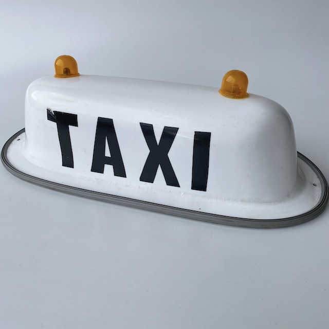 SIGN, Taxi Bubble Australian Older Style